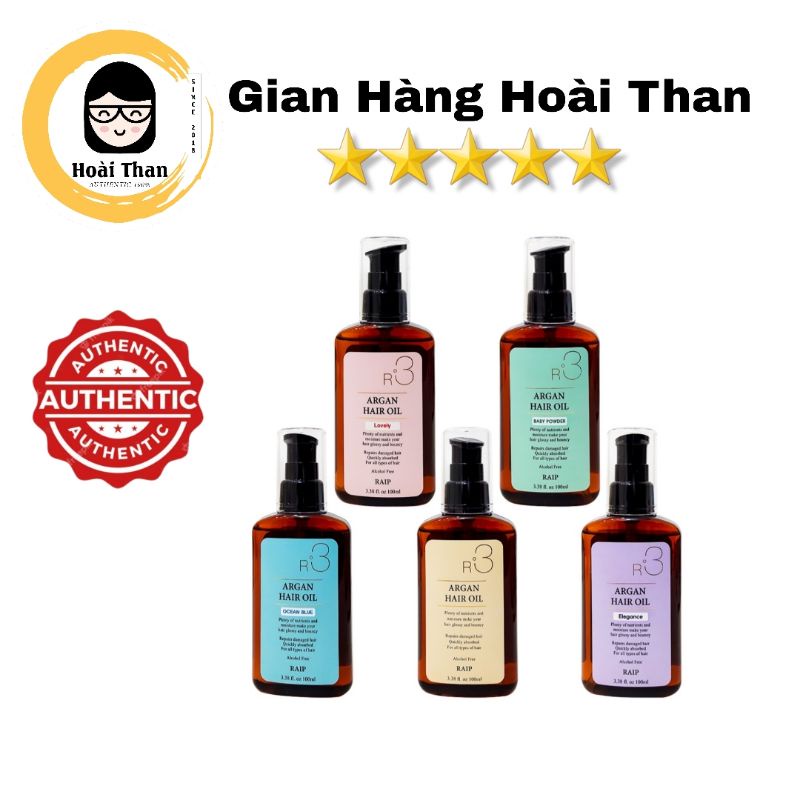 Tinh dầu dưỡng tóc Raip R3 Argan Hair Oil