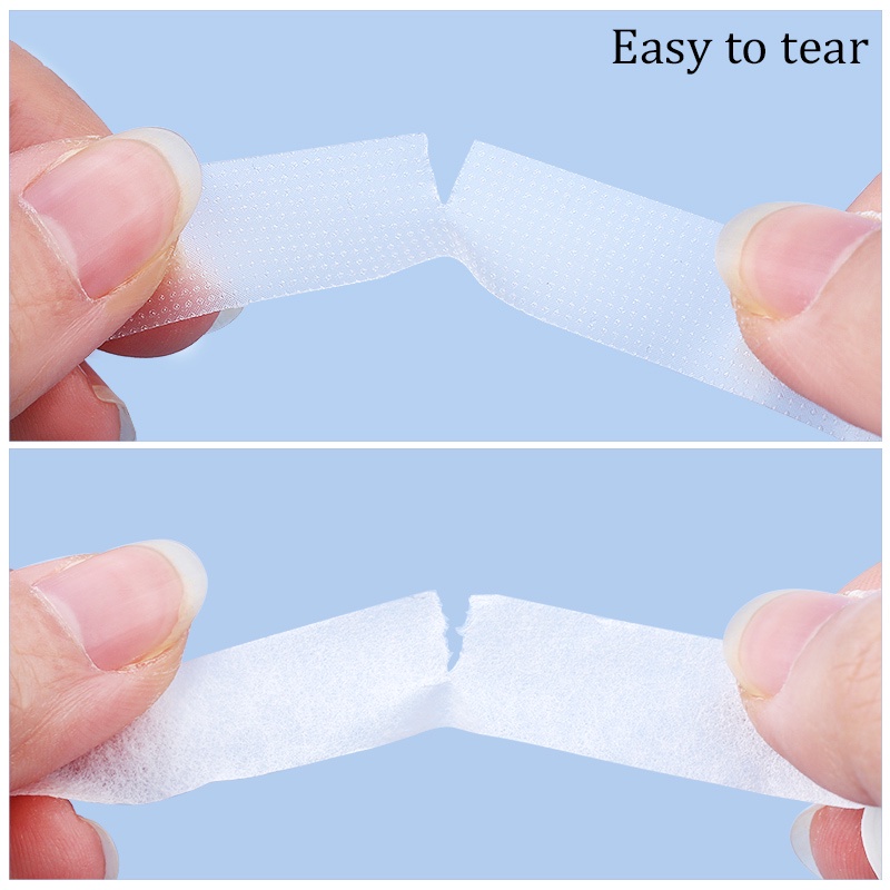 Dễ dàng để xé và thở hơi thở bằng mô băng/trắng, giãn lông mi ra, và giãn nở lông mi ra để làm cho lông mi nở ra.