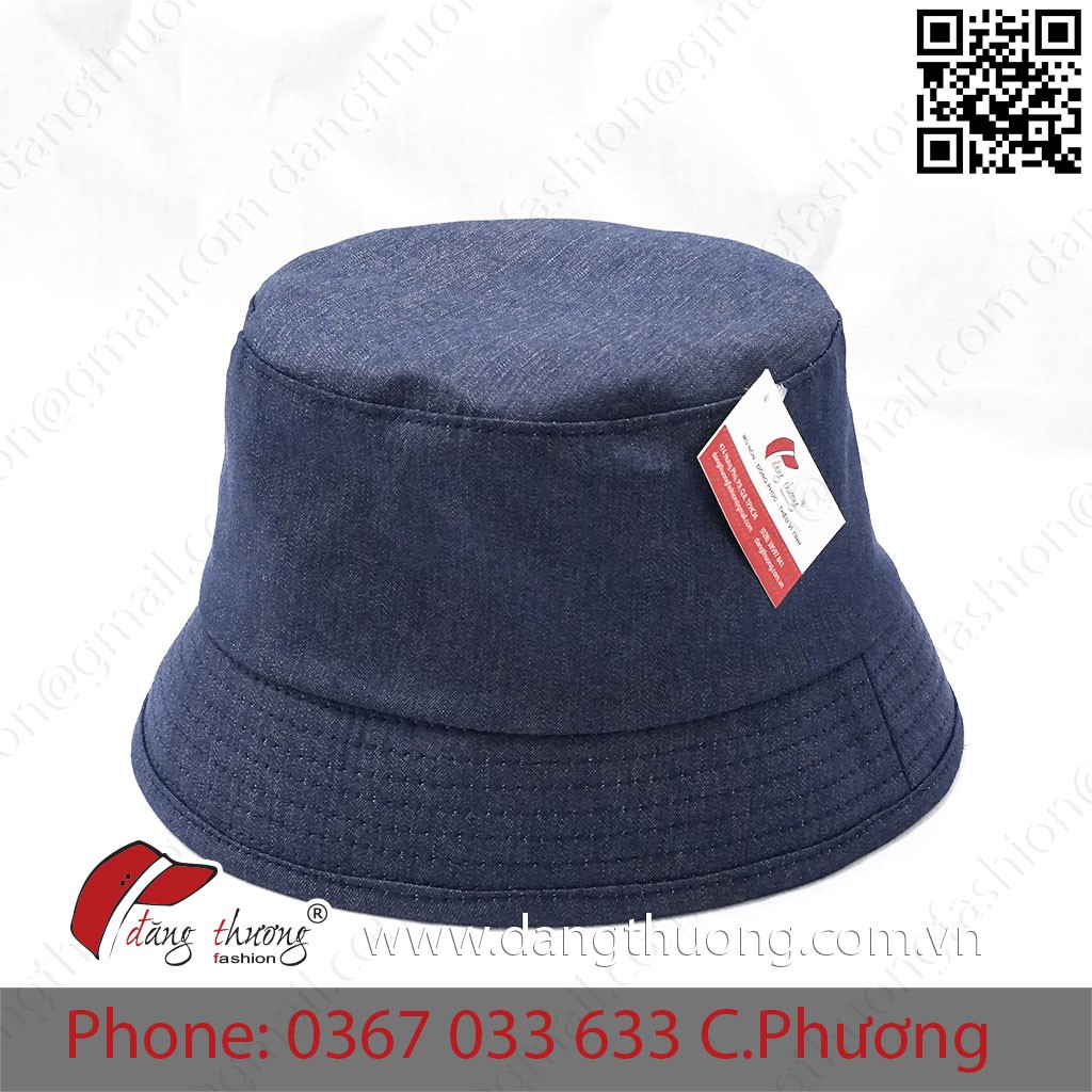 Mũ nón bo vành bucket Jean - Mũ xô