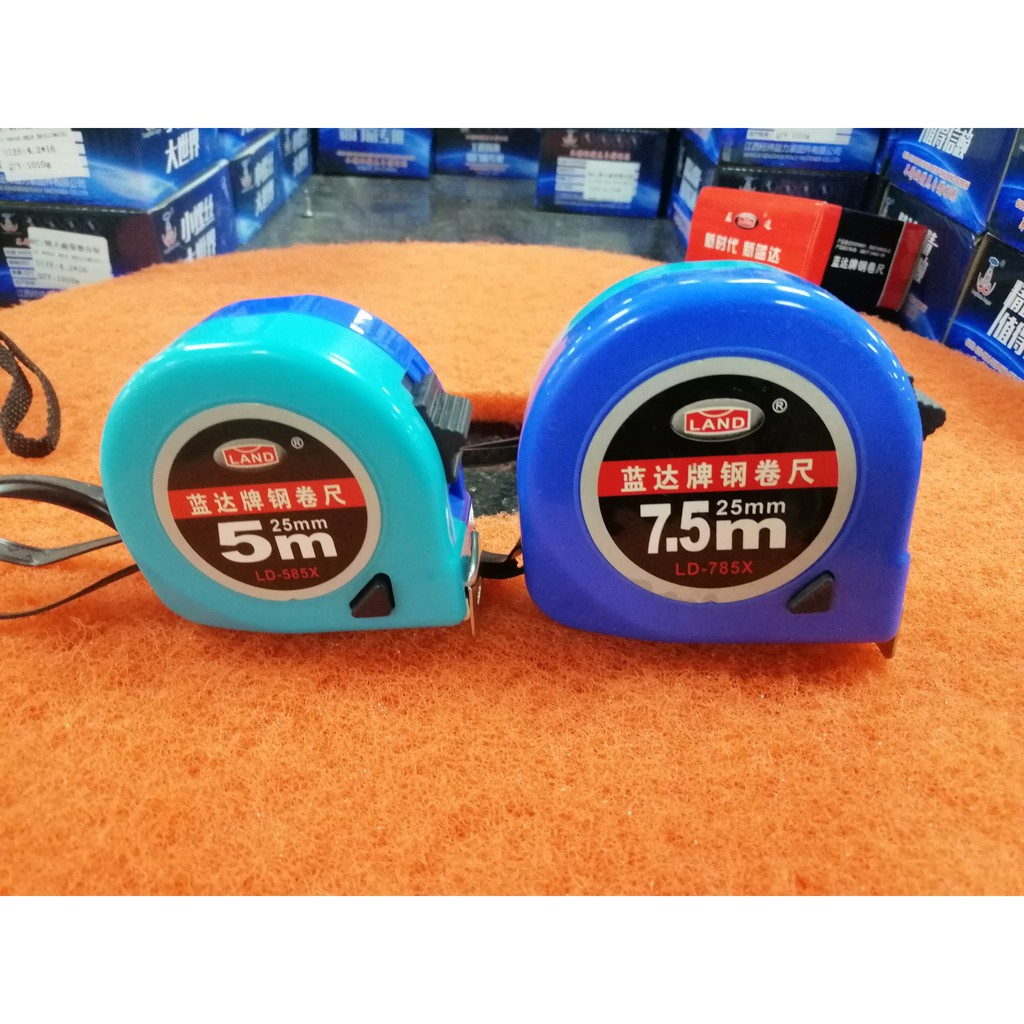 Thước cuộn, thước dây 5M- Thước bản số to đa năng - Thước kéo, thước Land 5-7,5m
