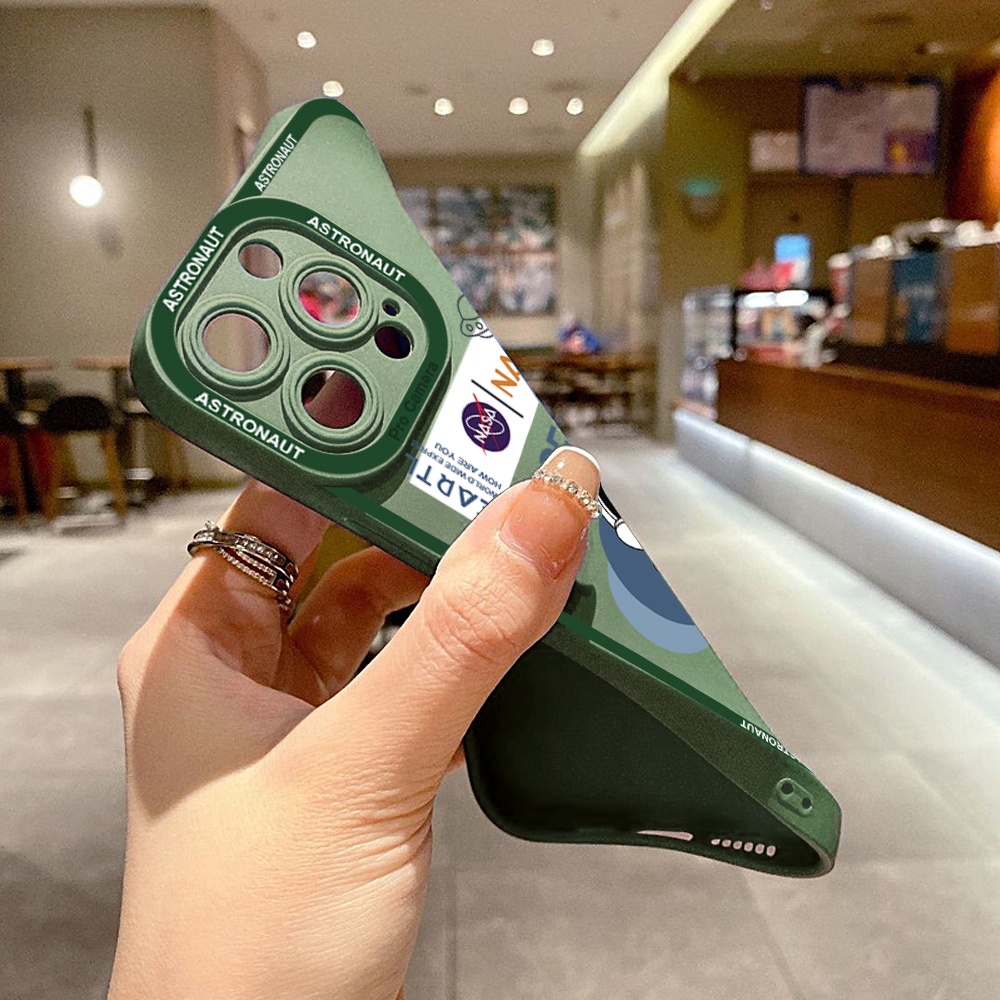 Samsung Galaxy S20 S21 FE Plus Ultra 5G S21+ Cho Ốp lưng điện thoại In Hình Cartoon NASA Space Astronaut