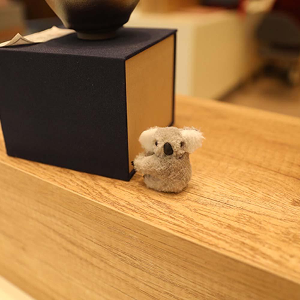Fallforbeauty Kẹp Tóc Hình Gấu Koala Bằng Lông Nhung Dễ Thương Xinh Xắn