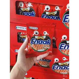 Hộp mì  đỏ Enaak 24 gói . Date 31/6/2021.