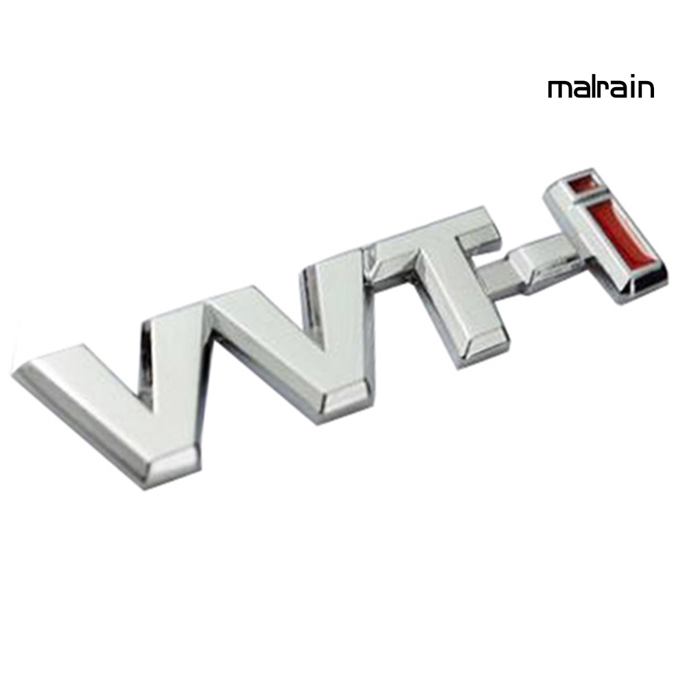 Logo Chữ VVTi Bằng Kim Loại Dán Trang Trí Xe Hơi Toyota Camry
