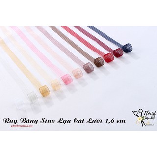 RUY BĂNG SINO LỤA CÁT LƯỚI 1.6CM