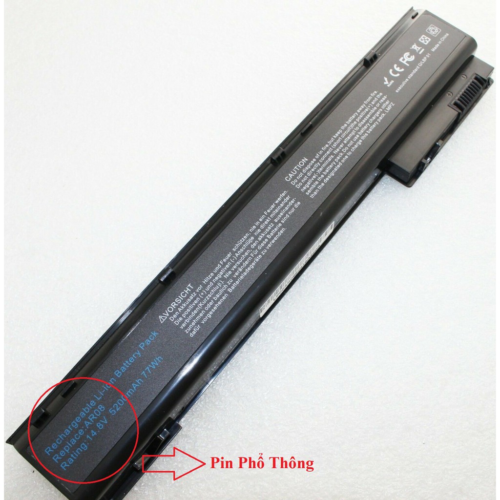 Pin Laptop HP ZBOOK 15 - Zbook 15 G1, 15 G2, 17 G1, 17 G2 AR08XL