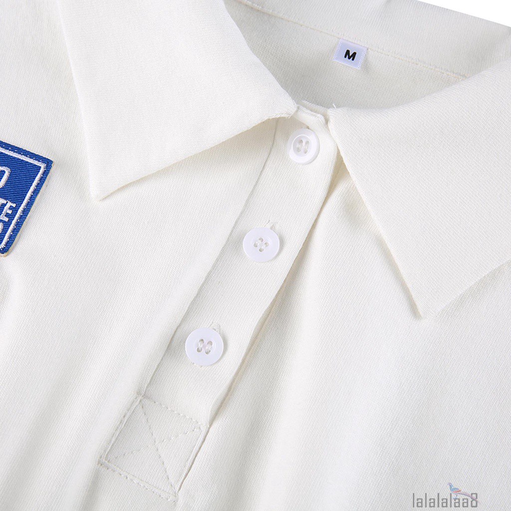 Áo Croptop Tay Ngắn Thêu Chữ Laa8-Yh Thời Trang Cho Nữ | BigBuy360 - bigbuy360.vn