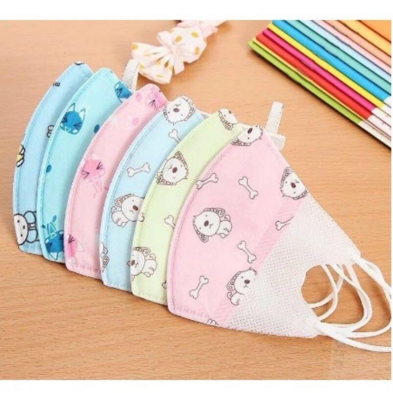 5 Chiếc Khẩu Trang Giấy Chống Bụi, Kháng Khuẩn Cho Bé 0-3 Tuổi