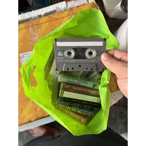 Băng cassette cũ kỷ niệm