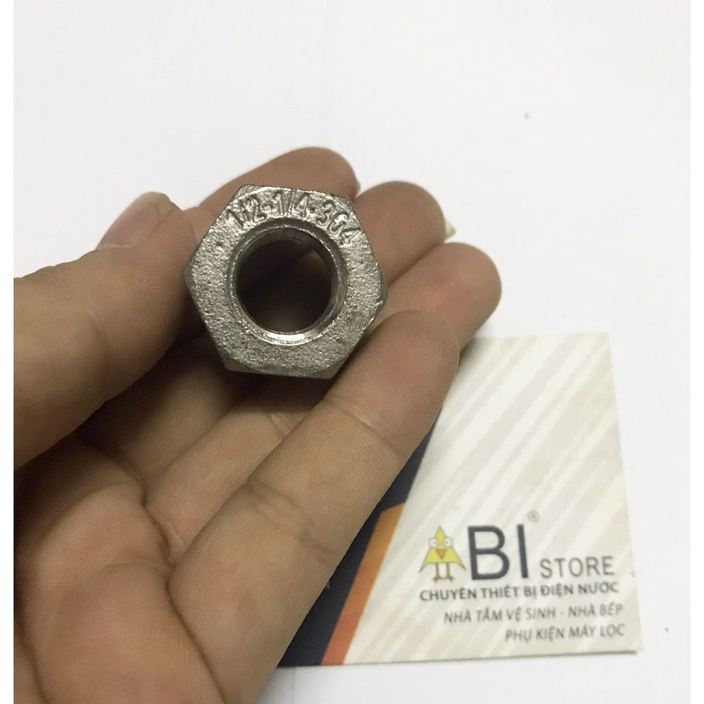 LƠ THU 1/2 1/4 ( CHUYỂN BẬC REN 21 - 13) INOX ĐÚC SẦN HÀNG ĐẸP, CÀ RÁ 21/13