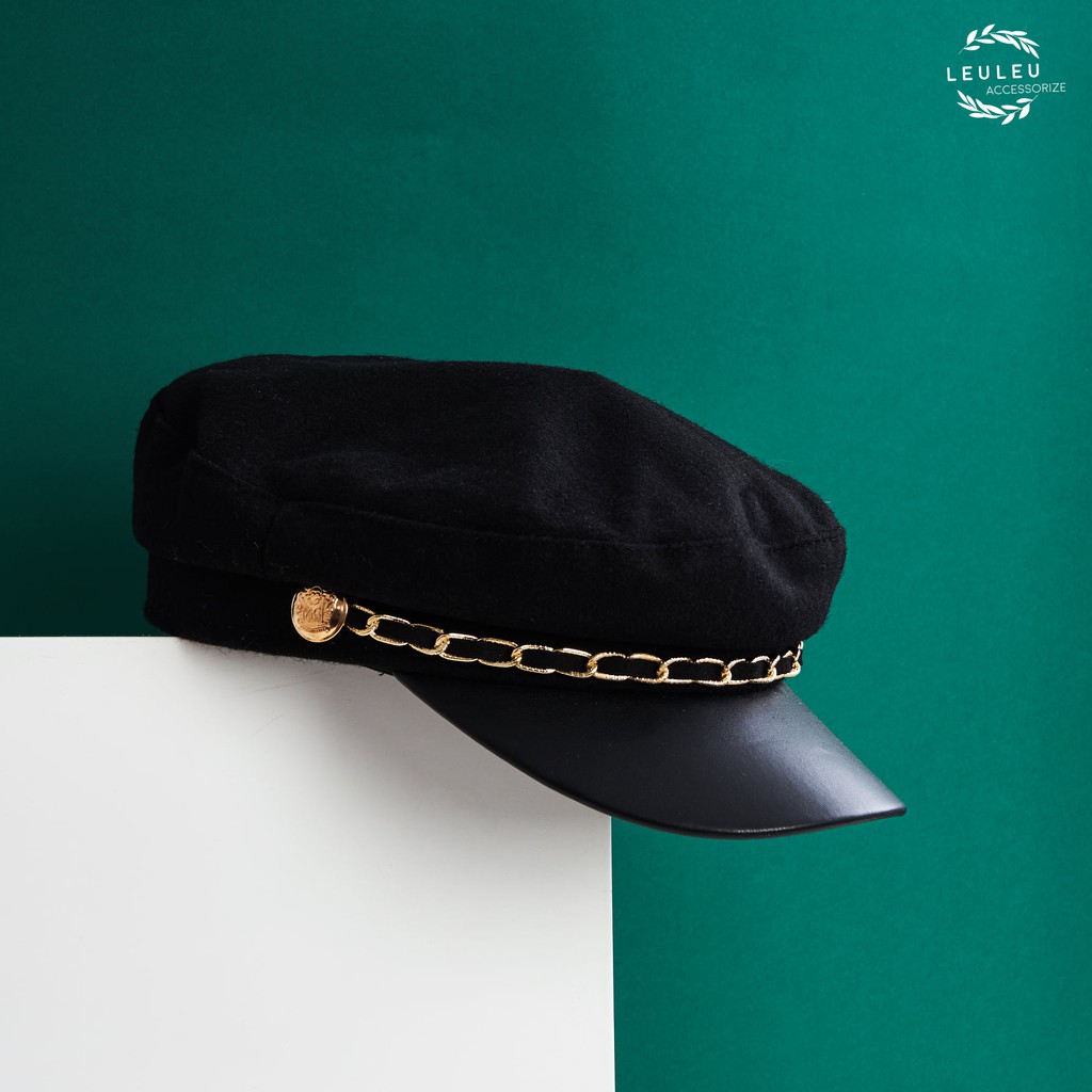 MŨ BUCKERBOY DẠ CÁ TÍNH LEULEU.ACCESORIZE