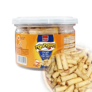 Combo 4 Chả giò sấy mini Ngon Ngon Hải Sản Vissan 100g