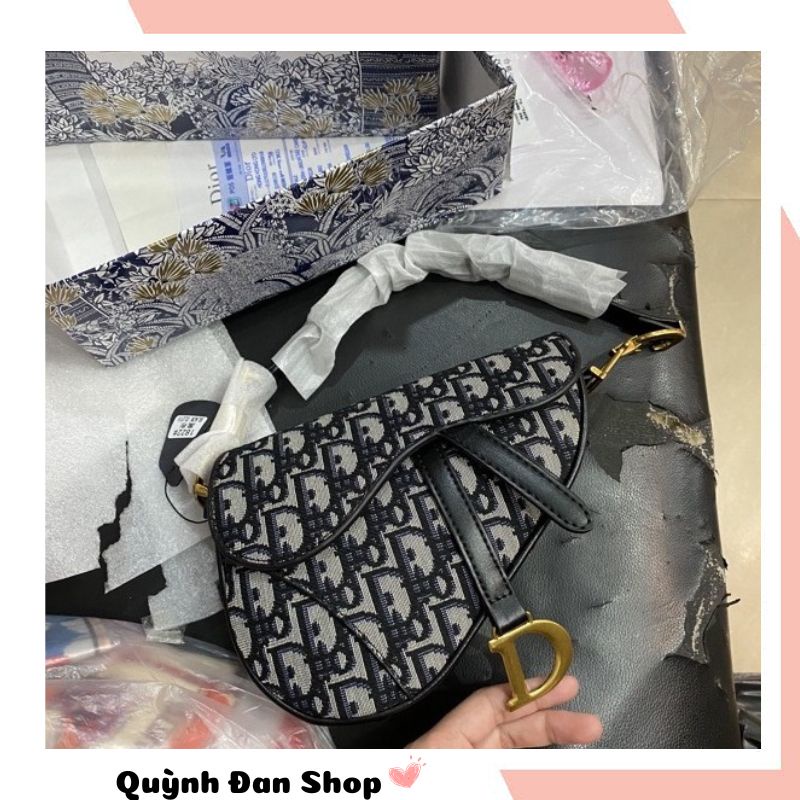 Túi Xách Đeo Chéo Nữ Yên Ngựa Thời Trang Chất Thổ Cẩm Đẹp Fullbox