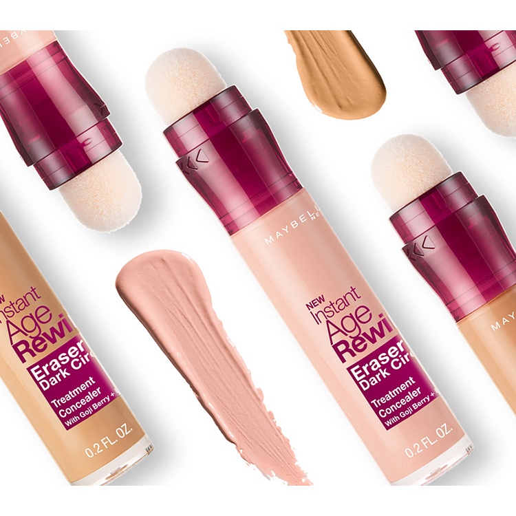 Bút Cushion Che Khuyết Điểm Đa Năng Maybelline New York Instant Age Rewind Eraser Multi-use Concealer 6ml