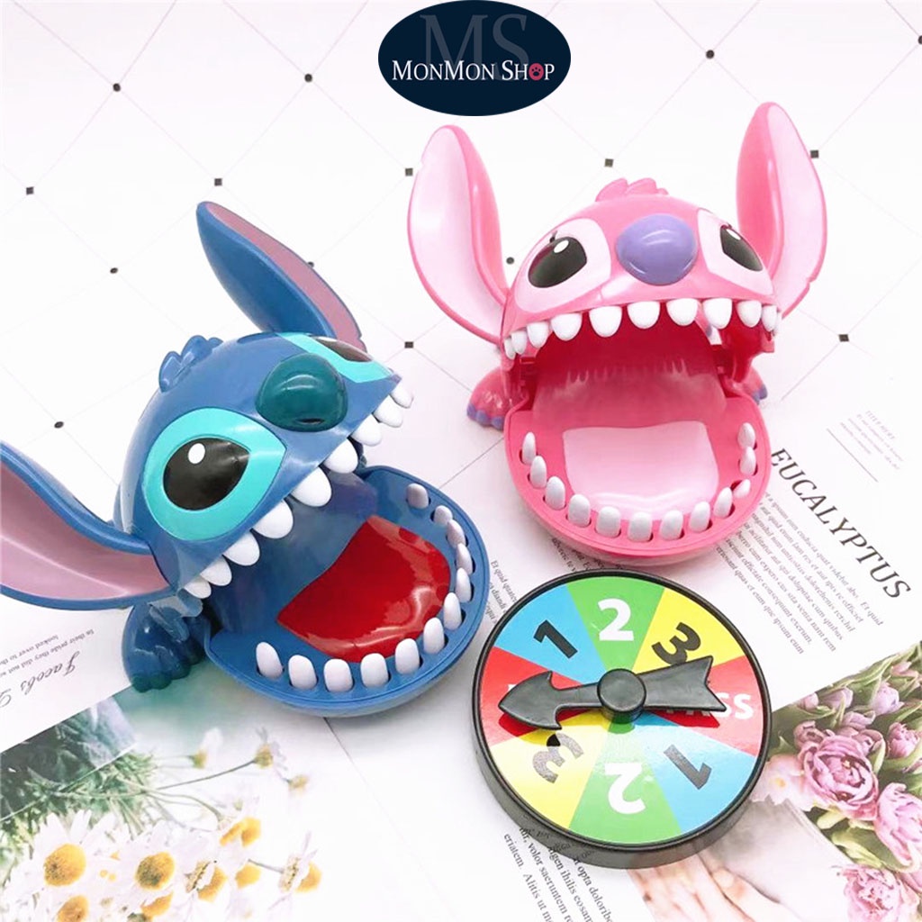 Đồ chơi Cá Sấu Cắn Tay Nhân vật Stitch Vui Nộn, Cá Sấu Khám Tay Xả stress dành cho trẻ em chất lượng đảm bảo