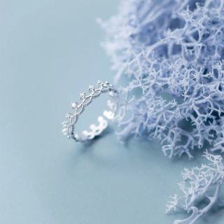 Nhẫn vương miện ngón giữa-trỏ chỉnh size 11-16 j4787