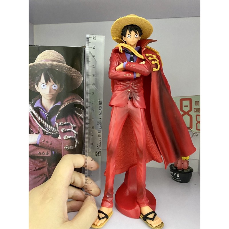 Mô hình One Piece: Luffy áo choàng đỏ