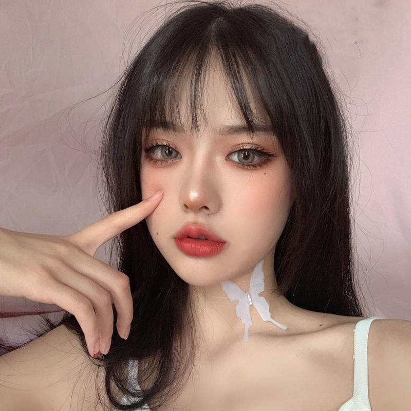 Vòng Cổ Choker Ren Hình Bướm Màu Trắng Đen Thời Trang Cho Nữ