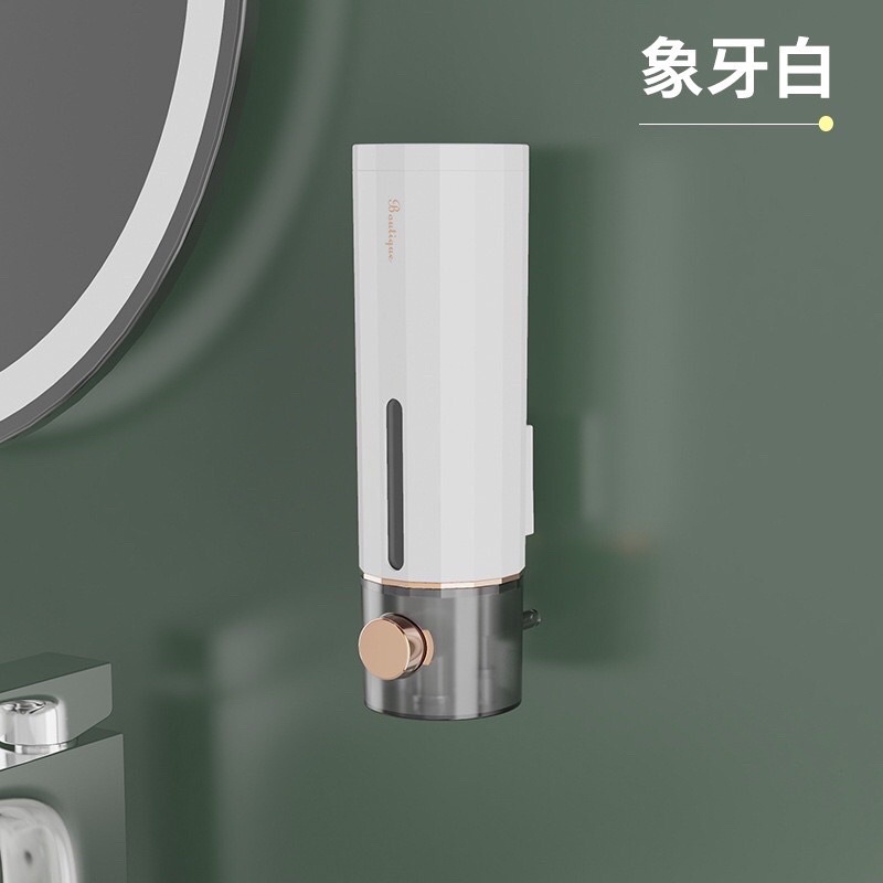 Hộp đựng sữa tắm, dầu gội, nước rửa tay chất liệu ABS gắn tường tiện lợi