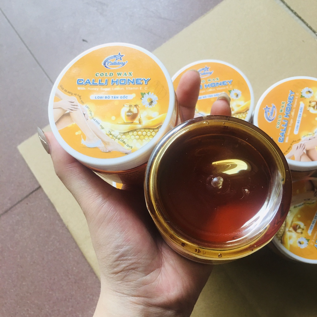 Wax lông tận gốc tẩy triệt lông Calli Honey 250g - WCH