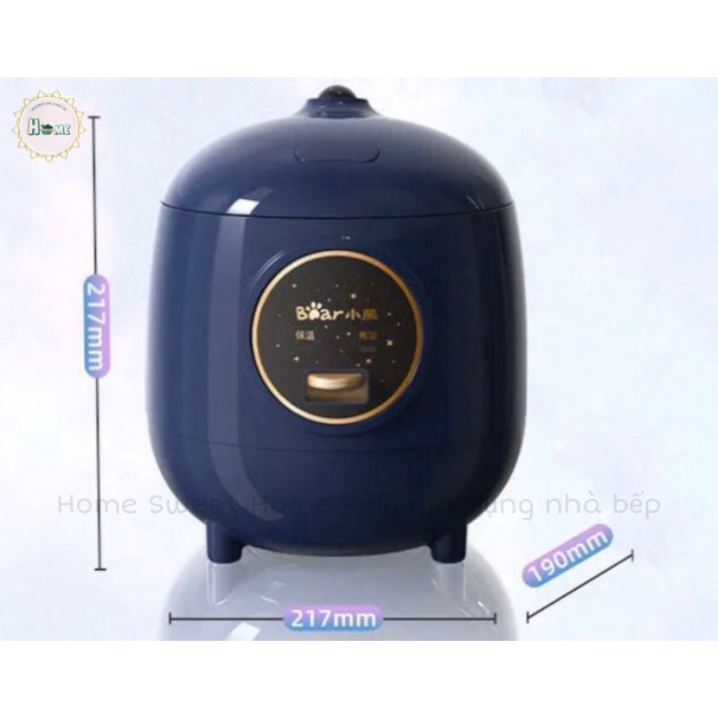 NỒI CƠM ĐIỆN BEAR 1.2L - Nồi nấu cơ B12W1