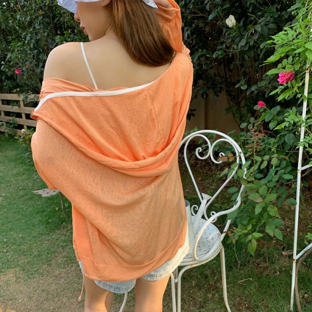 Áo khoác choàng mỏng chống nắng thun mỏng ulzzang | BigBuy360 - bigbuy360.vn