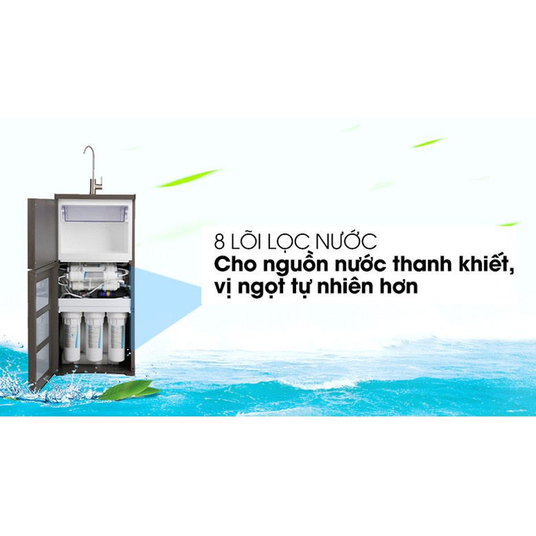 Máy Lọc Nước Midea RO 8 Lõi MWPS0820MR Hàng chính hãng bảo hành điện tử 1 năm