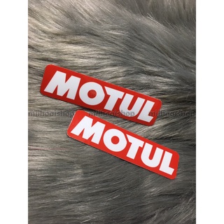 Cặp tem logo Motul , decal cao cấp chống nước.