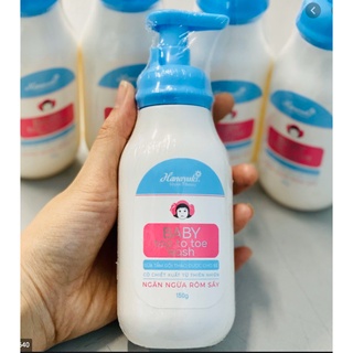 Sữa tắm gội thảo dược cho bé baby top to toe wash hanayuki