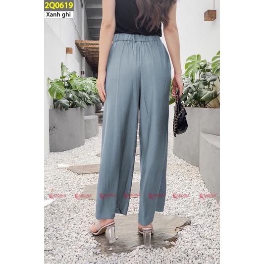 Quần CARDINA chất đũi BamBoo xước cao cấp dáng suông