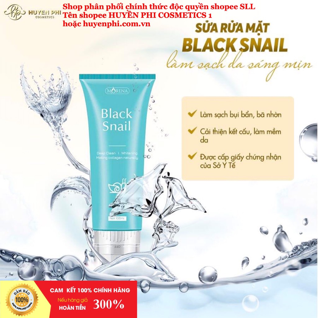 SỮA RỬA MẶT BLACK SNAIL