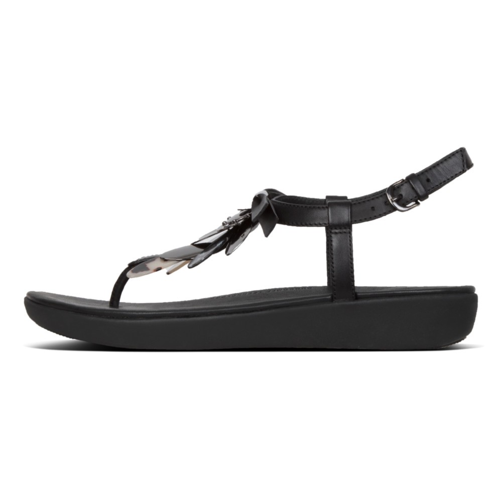 Giày Sandal Tia Dragonfly Fitflop Black