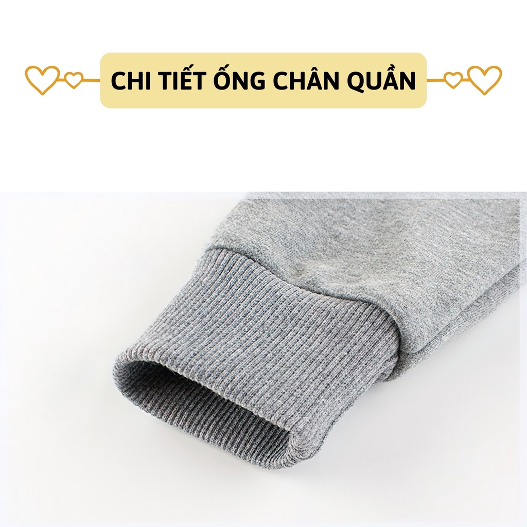 Quần nỉ thun dài bé trai 27Kids Quần thu đông nam cho trẻ từ 2-10 tuổi BLPE1