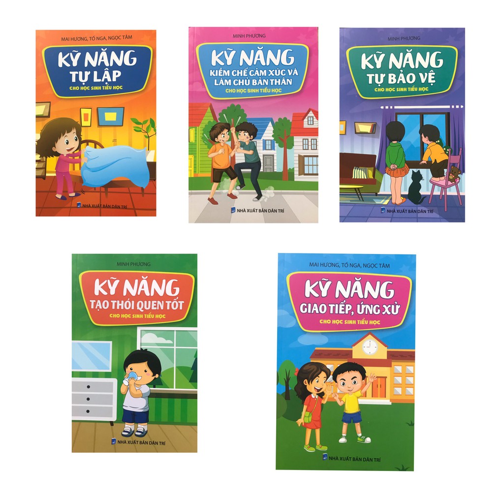 Sách - Combo Trọn bộ sách kỹ năng sống cho học sinh tiểu học