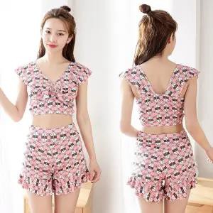 Women's two-piece swimsuit cover belly slimming fashion swimwear | BigBuy360 - bigbuy360.vn