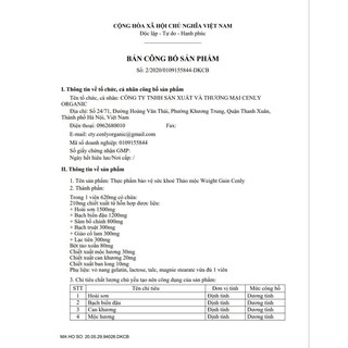 Thảo Mộc Weight Gain Cenly