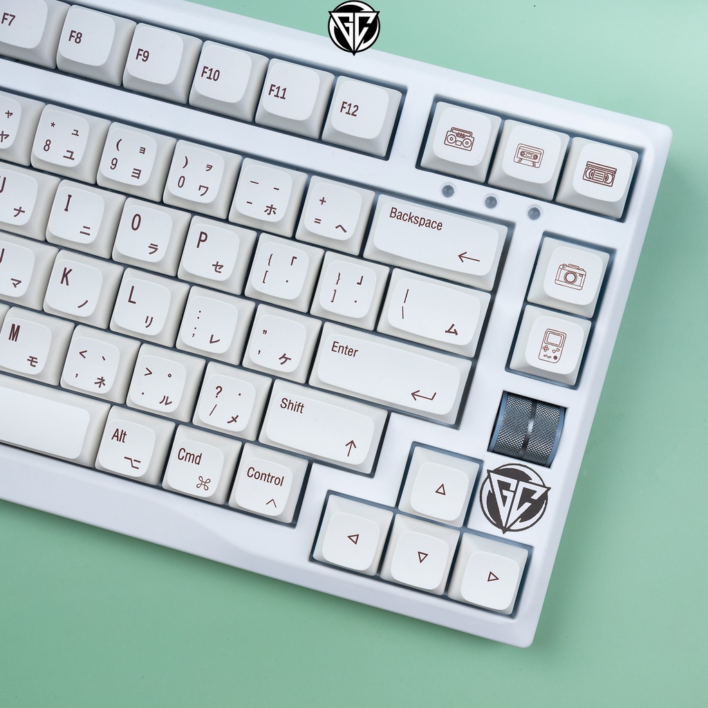 Keycap MACOS 123 nút bàn phím cơ nhựa PBT Profile XDA