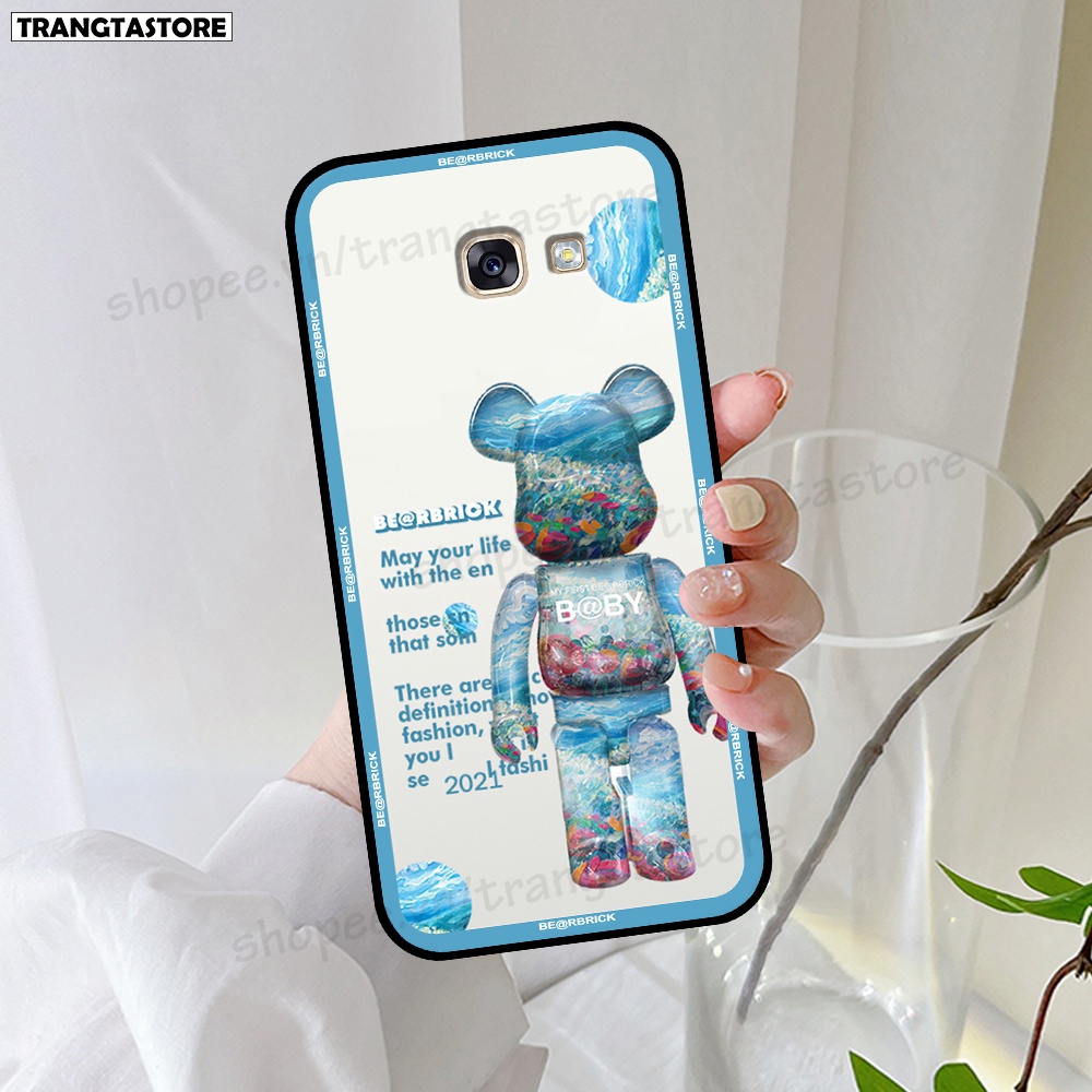 Ốp lưng Samsung A3 2017 / A5 2017 / A7 2017 in hình gấu Bearbrick,Mountain,xanh,đen,đỏ giá rẻ