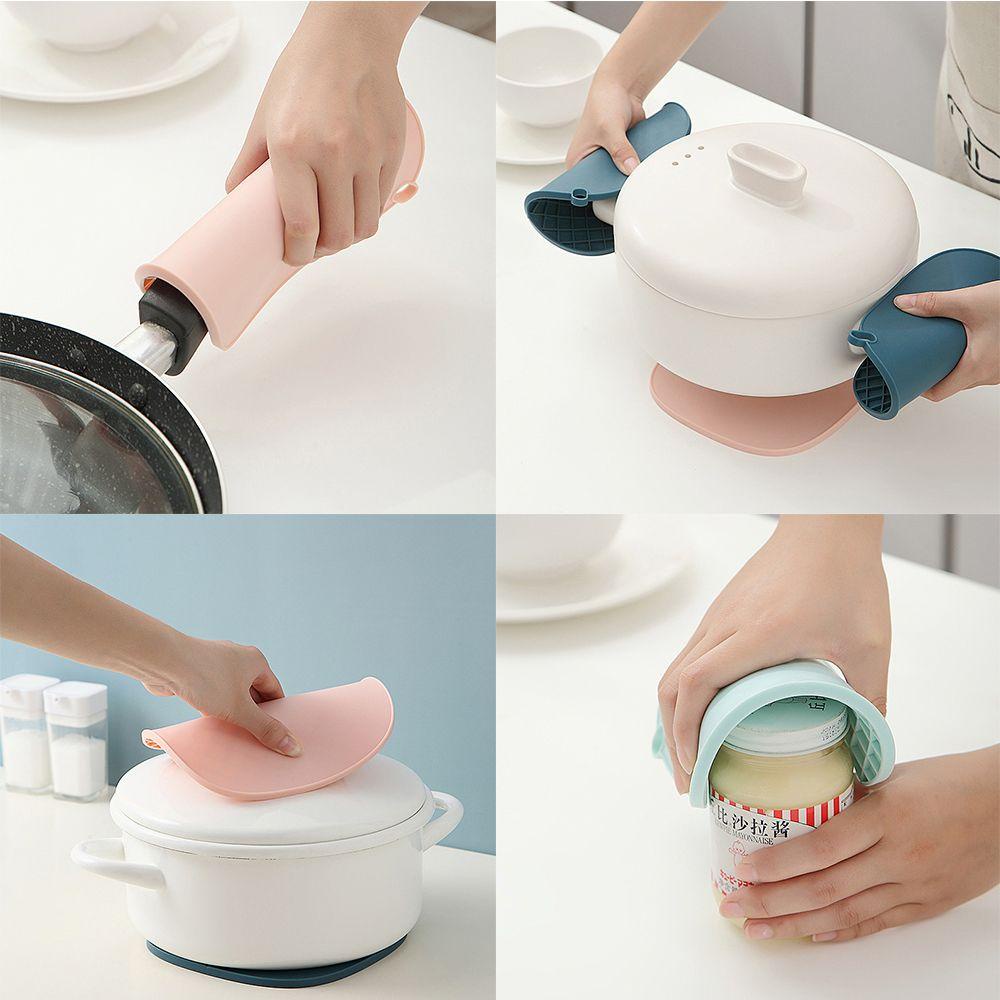 Giá Đỡ Nồi Bằng Silicon Hình Tròn Chống Trượt Cách Nhiệt Tiện Dụng Cho Nhà Bếp