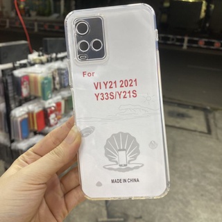 Ốp lưng Vivo Y21 Y21S Y33S dẻo trong suốt bảo vệ camera