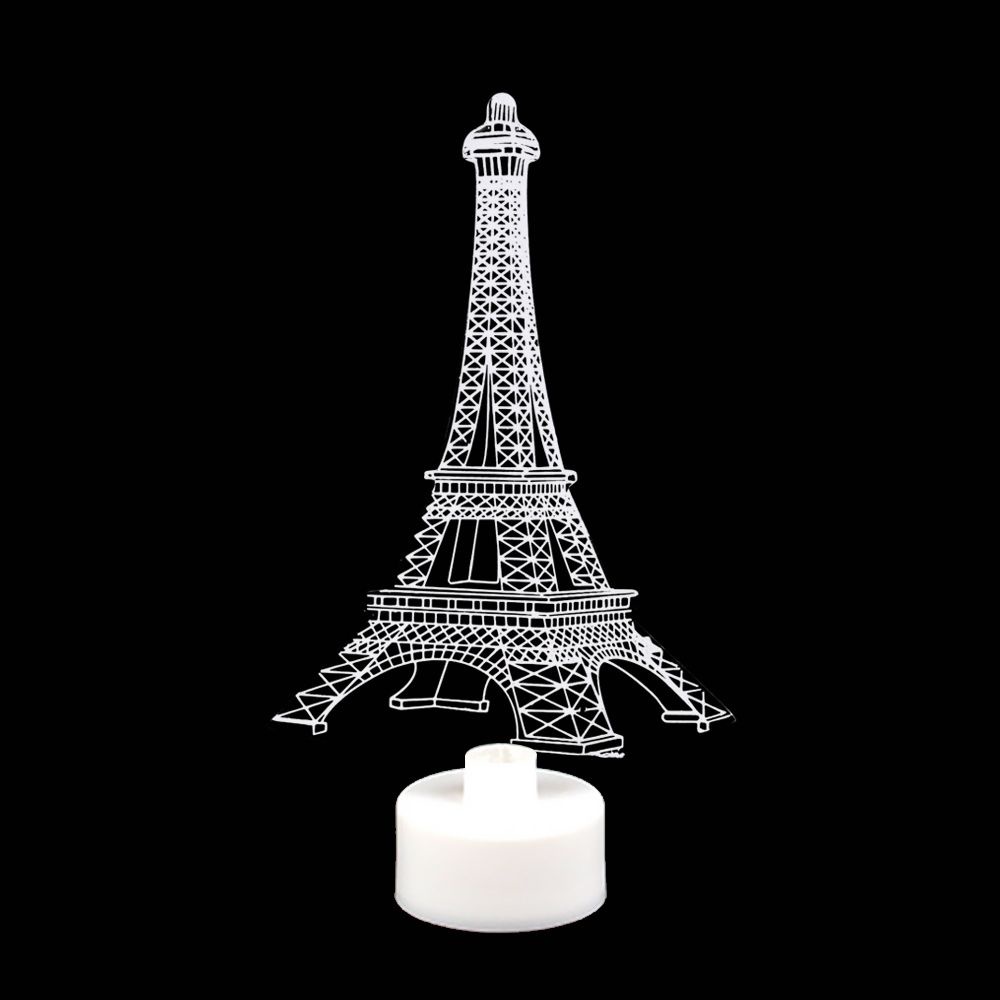 Đèn ngủ hình ông già noel bằng nhựa acrylic trang trí phòng ngủ dễ thương cho bé