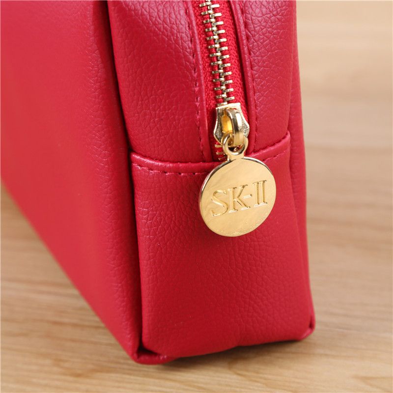 Túi Mỹ Phẩm SKII Nền Đỏ