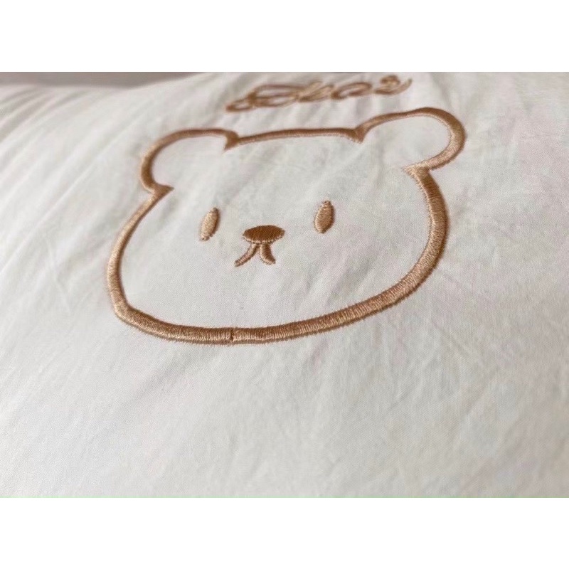 RUỘT GỐI GẤU BEAR kháng khuẩn chống cotton 100% thoáng mát chống ẩm mốc hàng cao cấp kích thước 48x74 SHOP VUTHITHOM