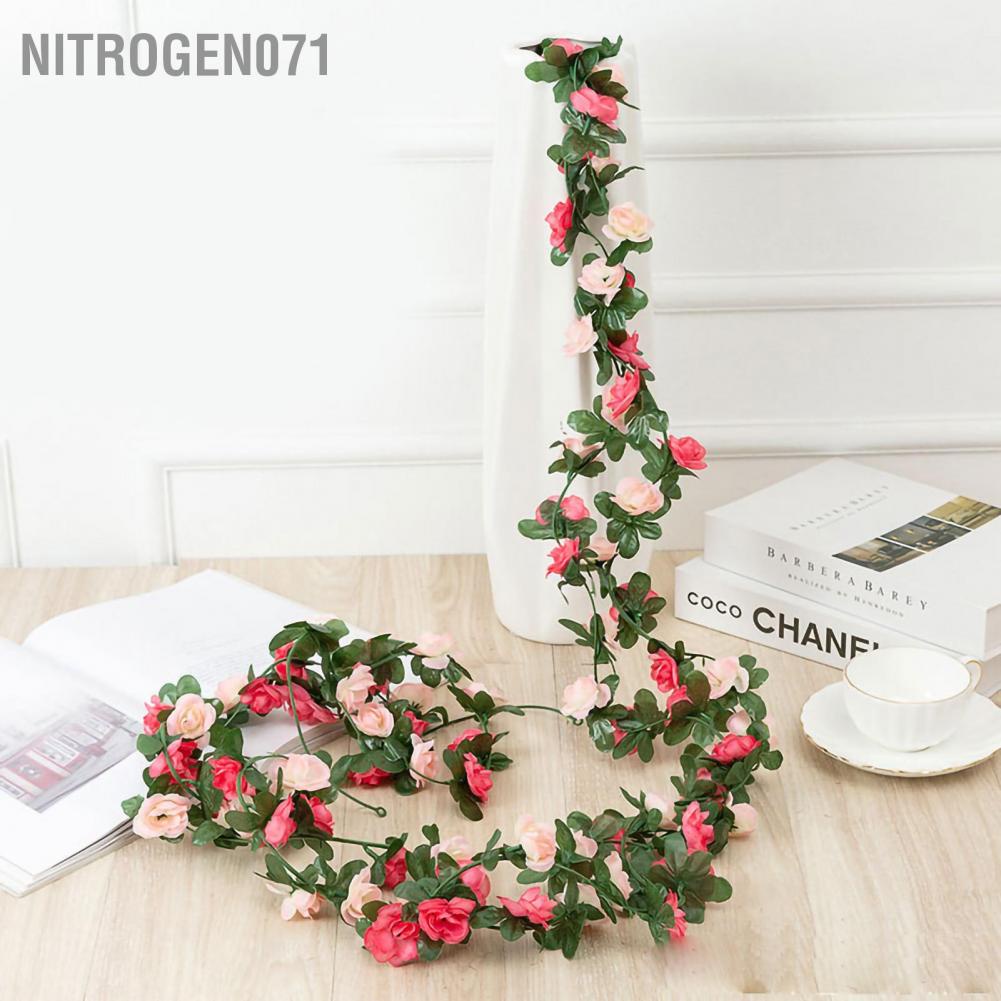 Nitrogen071 chùm rủ đỗ quyên. chùm hoa giả trang trí nhà cửa. văn phòng. lớp học