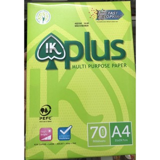 Giấy in A4 IK Plus ( Hàng Indonesia)