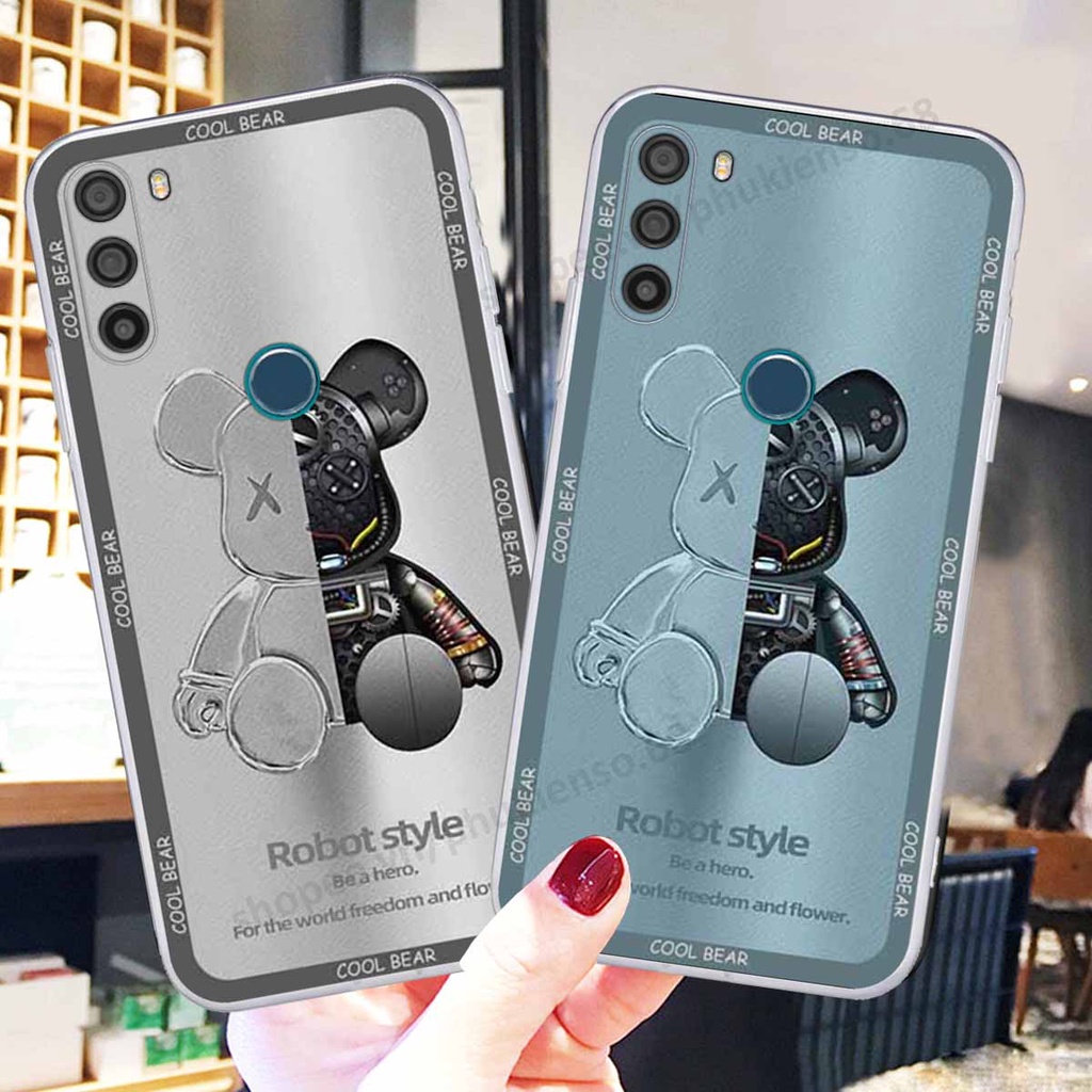 Ốp lưng điện thoại Vsmart Active 3 in hình gấu bear, kaws, doremon thời trang, ốp lưng cao cấp chất lượng