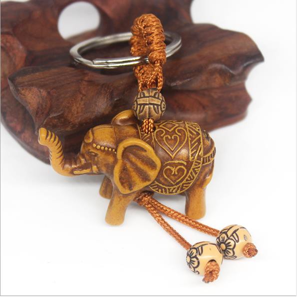 Móc Khóa Nhựa Hình Voi Đáng Yêu