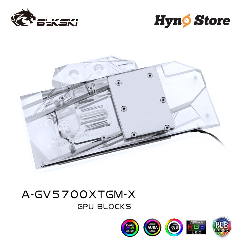 Block VGA Bykski chính hãng GIGABYTE RX5700XT GAMING OC 8G Hyno Store