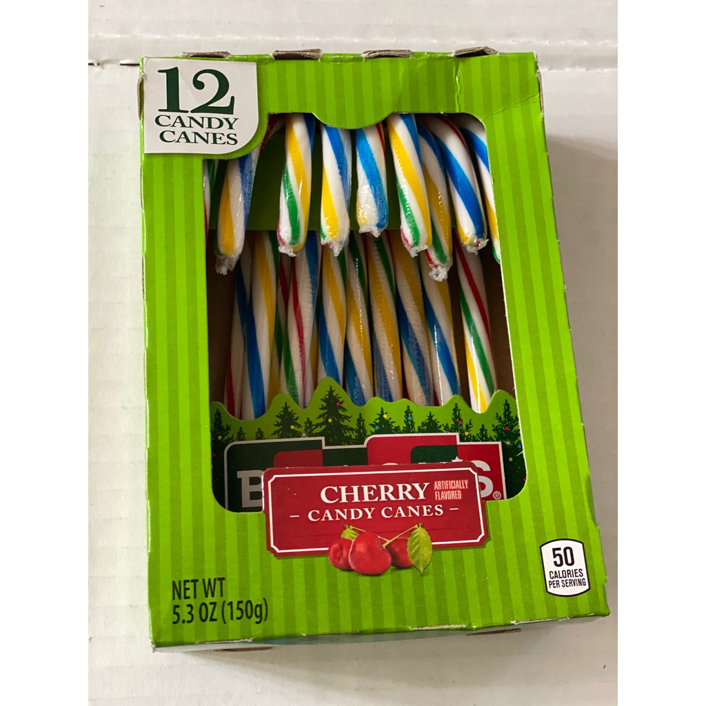 Kẹo cây gậy Brach's candy canes của Mỹ - Vị bạc hà