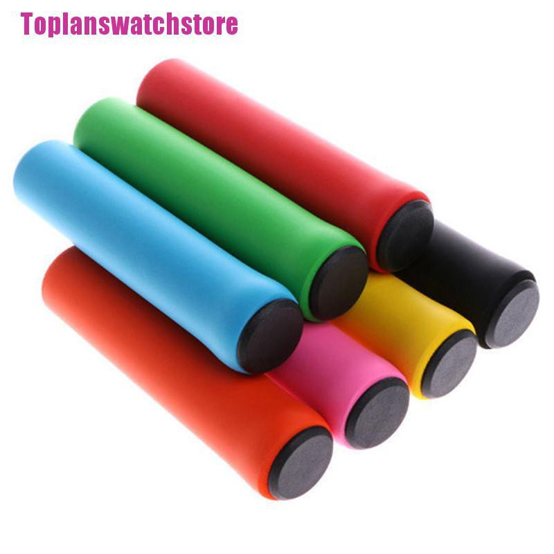 Bộ 2 Vỏ Bọc Tay Lái Xe Đạp Bằng Silicon Mềm Chống Trượt